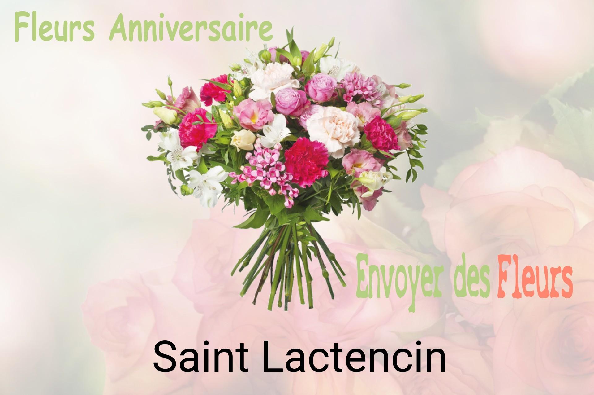 Bouquet de fleurs d’anniversaire livré à Saint-Lactencin