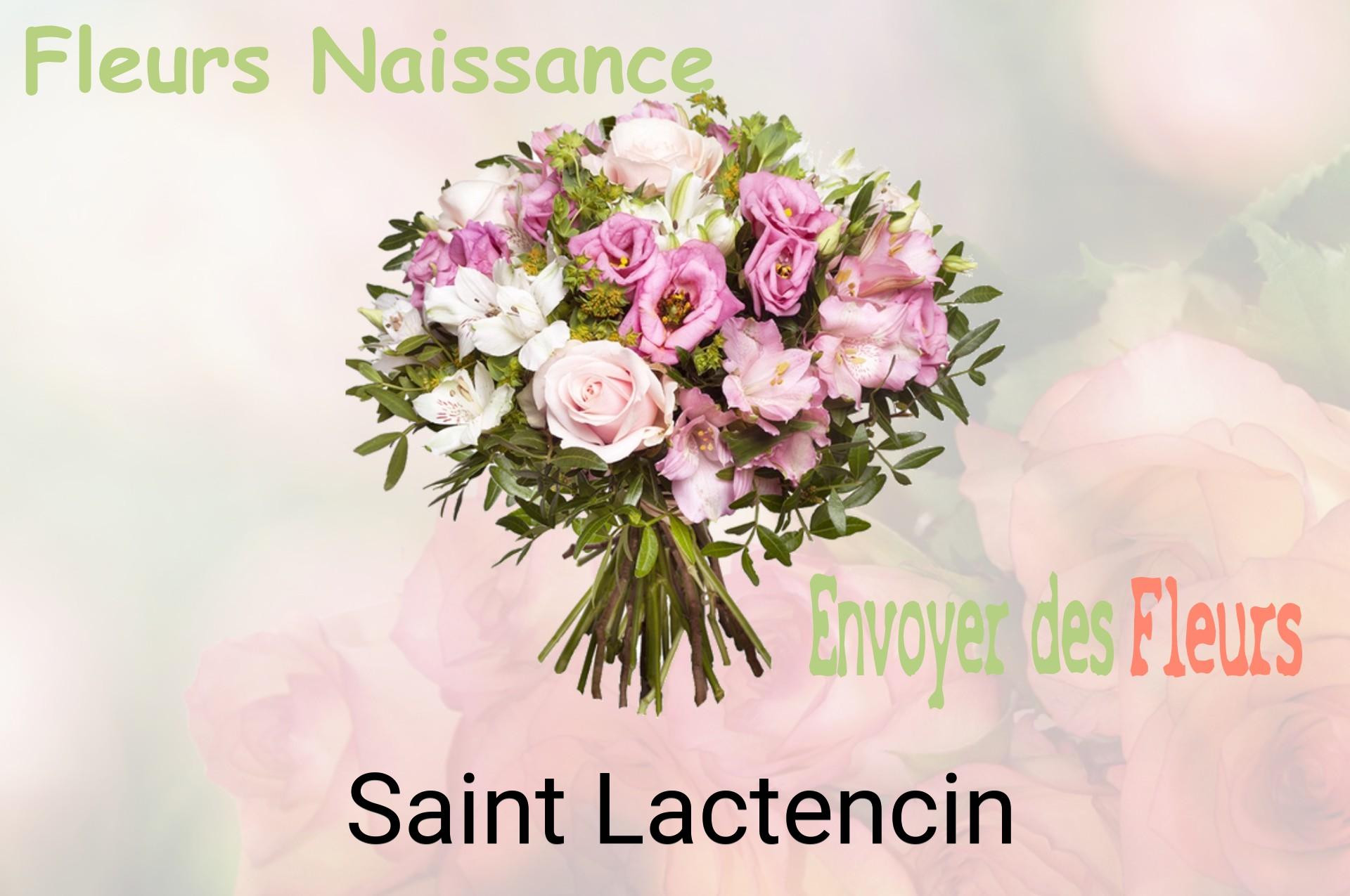 Bouquet de fleurs de naissance livré à Saint-Lactencin